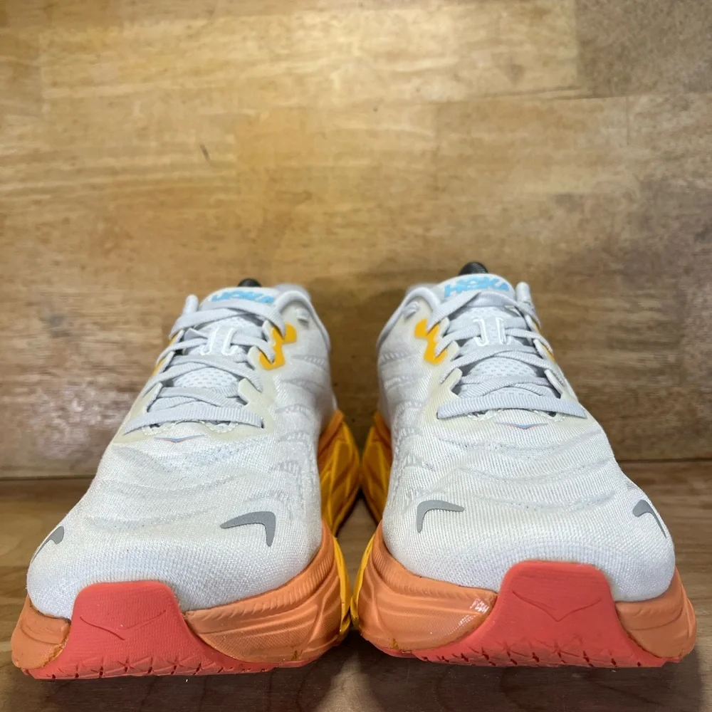 Hoka One One Arahi 6 Womens Sz 11 Running Shoes Nimbus Cloud Blanc de Blanc - Picture 2 of 12